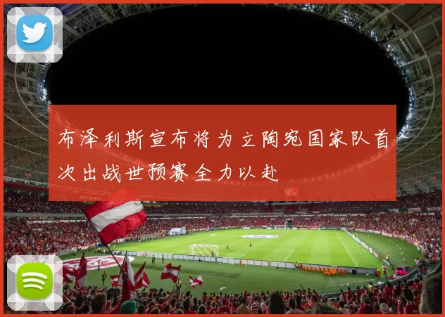 布泽利斯宣布将为立陶宛国家队首次出战世预赛全力以赴